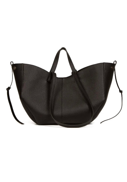 Structured Tote Bag Naz - Black